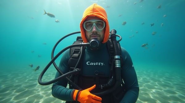 Den richtigen taucheranzug wählen, um warm und sicher zu tauchen