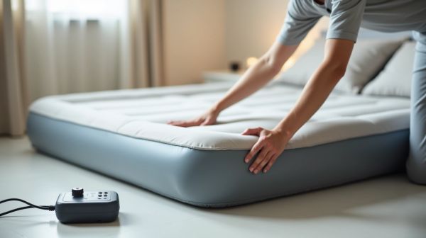 Luftmatratzen schnell aufpumpen mit elektrischer pumpe